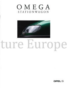 1995 OPEL OMEGA STATIONWAGON BROCHURE DUTCH