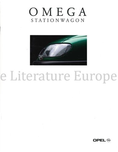 1995 OPEL OMEGA STATIONWAGON BROCHURE NEDERLANDS