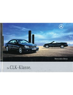 2008 MERCEDES BENZ CLK KLASSE HARDCOVER BROCHURE NEDERLANDS