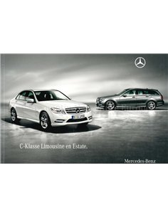 2010 MERCEDES BENZ C CLASS SALOON | ESTATE BROCHURE DUTCH