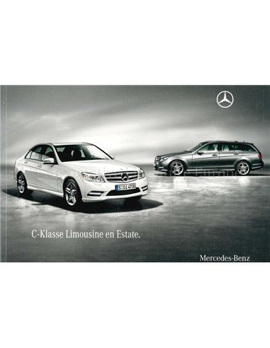 2010 MERCEDES BENZ C CLASS SALOON | ESTATE BROCHURE DUTCH
