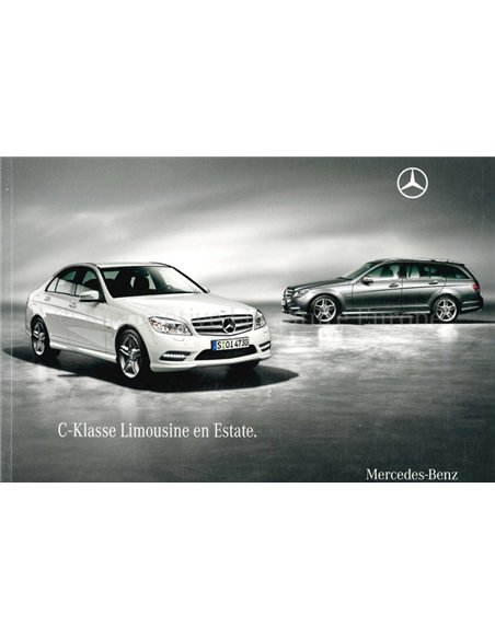 2010 MERCEDES BENZ C CLASS SALOON | ESTATE BROCHURE DUTCH