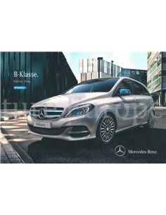 2015 MERCEDES BENZ B CLASS BROCHURE GERMAN