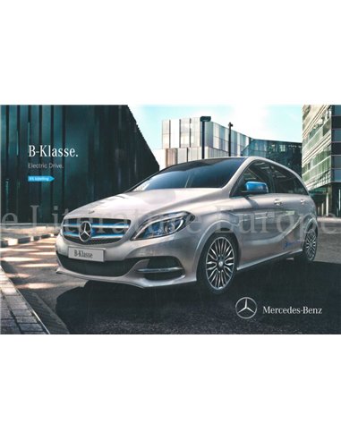 2015 MERCEDES BENZ B KLASSE PROSPEKT DEUTSCH