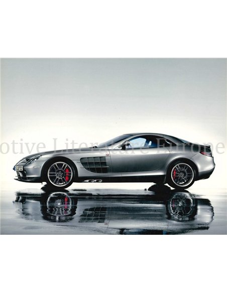 2006 MERCEDES BENZ SLR MCLAREN 722 EDITION BROCHURE GERMAN