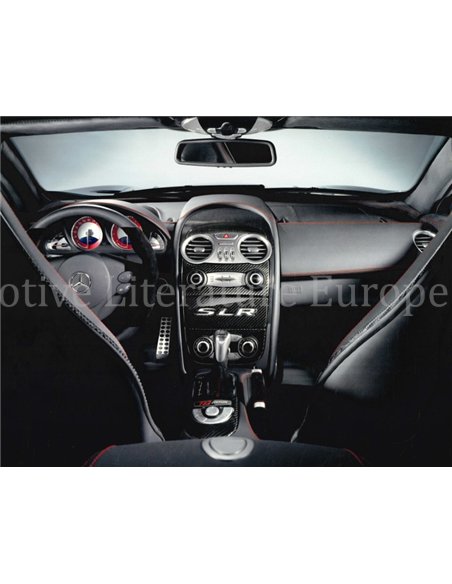 2006 MERCEDES BENZ SLR MCLAREN 722 EDITION BROCHURE GERMAN