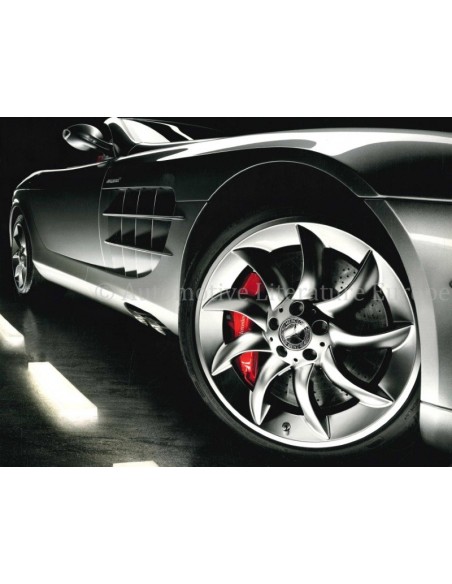 2007 MERCEDES BENZ SLR MCLAREN ROADSTER BROCHURE DUITS