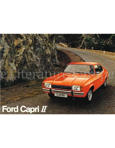 1975 FORD CAPRI BROCHURE NEDERLANDS