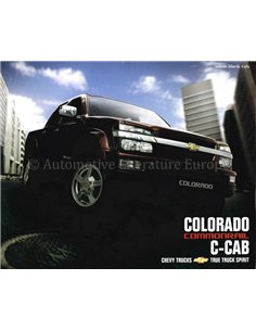2004 CHEVROLET COLORADO COMMONRAIL C-CAB BROCHURE THAIS
