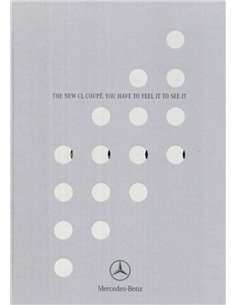 1999 MERCEDES BENZ CL KLASSE BROCHURE ENGELS