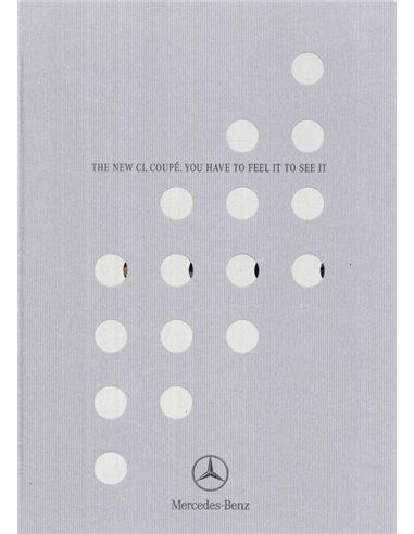 1999 MERCEDES BENZ CL KLASSE BROCHURE ENGLISH