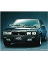 1989 MASERATI 430 BROCHURE ENGLISCH