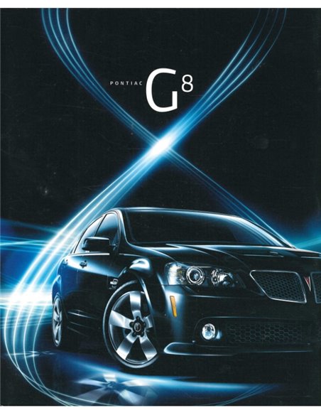 2007 PONTIAC G8 BROCHURE ENGLISH (US)