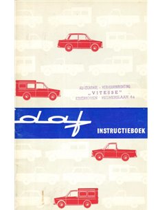 1965 DAF INSTRUCTIEBOEKJE NEDERLANDS