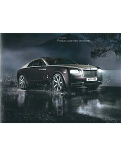 2013 ROLLS ROYCE WRAITH BROCHURE ENGLISH