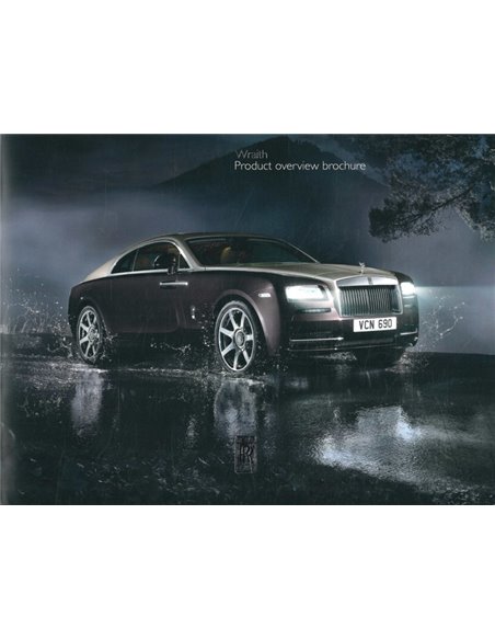 2013 ROLLS ROYCE WRAITH PROSPEKT ENGLISCH