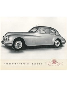 1950 BRISTOL 401 BROCHURE ENGLISH 2