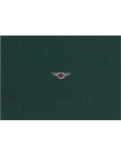 1995 BENTLEY PROGRAMM PROSPEKT ENGLISCH