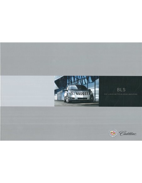 2006 CADILLAC BLS BROCHURE GERMAN