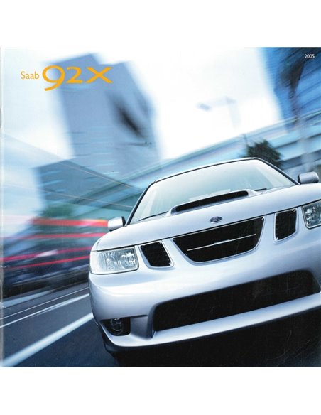 2005 SAAB 9-2X BROCHURE ENGELS (USA)