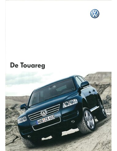 2005 VOLKSWAGEN TOUAREG BROCHURE NEDERLANDS