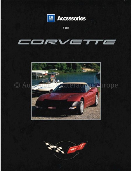 1998 CHEVROLET CORVETTE ACCESSOIRES BROCHURE ENGELS (USA)