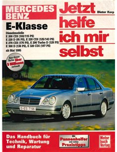 2001 MERCEDES E-KLASSE DIESEL VRAAGBAAK DUITS (JETZT HELFE ICH MIR SELBST, Nr 219)