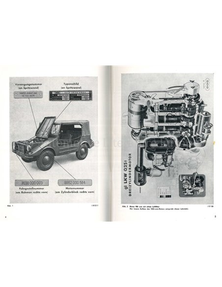 1961 DKW AUTO UNION GELÄNDEWAGEN OWNERS MANUAL GERMAN