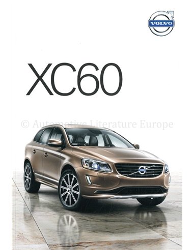 2014 VOLVO XC60 BROCHURE NEDERLANDS