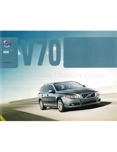 2012 VOLVO V70 PROSPEKT NIEDERLÄNDISCH
