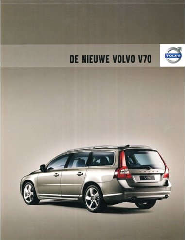2008 VOLVO V70 PROSPEKT NIEDERLÄNDISCH
