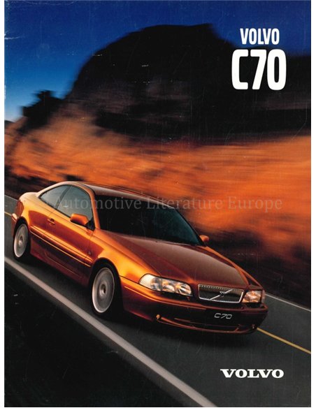 1999 VOLVO C70 COUPE | CONVERTIBLE BROCHURE NEDERLANDS