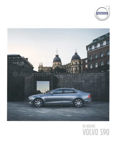 2016 VOLVO S90 BROCHURE NEDERLANDS