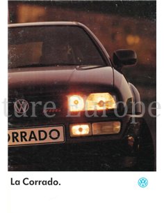 1991 VOLKSWAGEN CORRADO BROCHURE FRANS