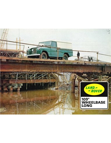 1967 LAND ROVER SERIES IIA 109" WHEELBASE LONG PROSPEKT ENGLISCH