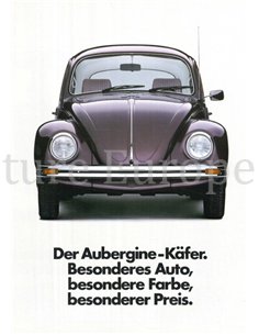 1983 VOLKSWAGEN BEETLE BROCHURE GERMAN