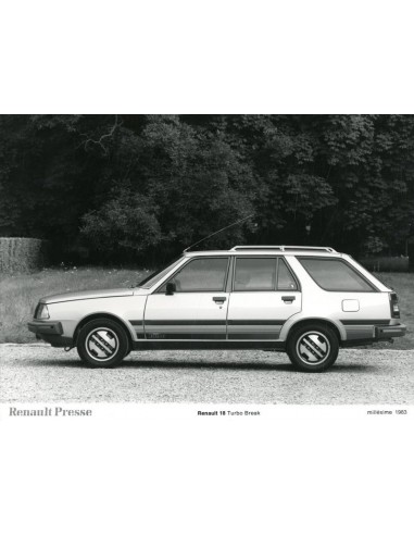 1983 RENAULT 18 TURBO BREAK PERSFOTO