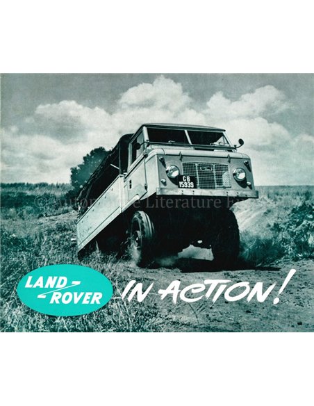 1965 LAND ROVER SERIES IIA RANGE BROCHURE ENGLISH