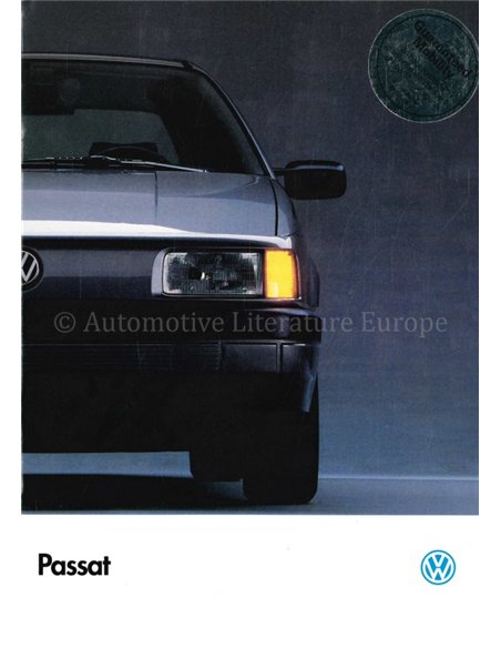 1991 VOLKSWAGEN PASSAT BROCHURE ENGLISH (CAN)