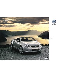 2009 VOLKSWAGEN EOS BROCHURE ENGELS 