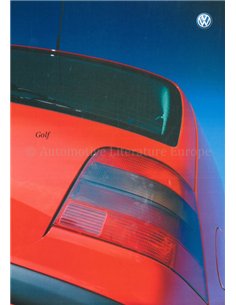 1997 VOLKSWAGEN GOLF BROCHURE SPAANS