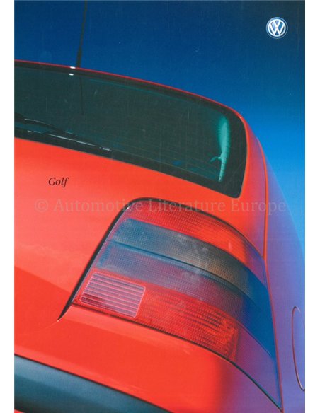 1997 VOLKSWAGEN GOLF PROSPEKT SPANISCH