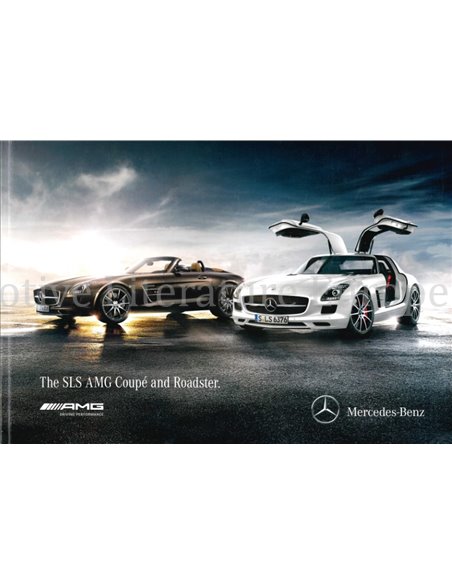2011 MERCEDES BENZ SLS AMG COUPE / ROADSTER PROSPEKT ENGLISCH