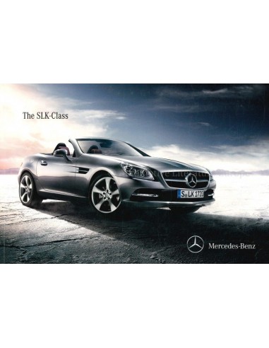 2012 MERCEDES BENZ SLK PROSPEKT ENGLISCH