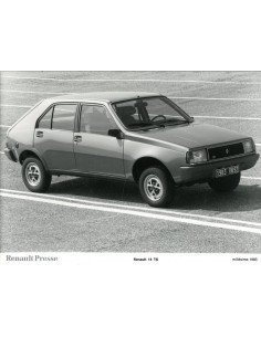 1983 RENAULT 14 TS PERSFOTO