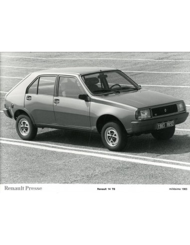 1983 RENAULT 14 TS PERSFOTO