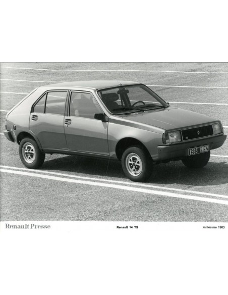 1983 RENAULT 14 TS PERSFOTO