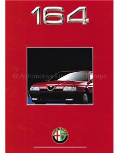 1990 ALFA ROMEO 164 PROSPEKT NIEDERLANDISCH