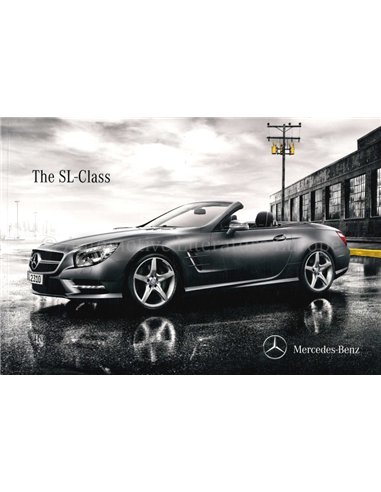 2012 MERCEDES BENZ SL KLASSE BROCHURE ENGLISCH