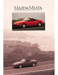 1989 MAZDA MX-5 MIATA PROSPEKT ENGLISCH